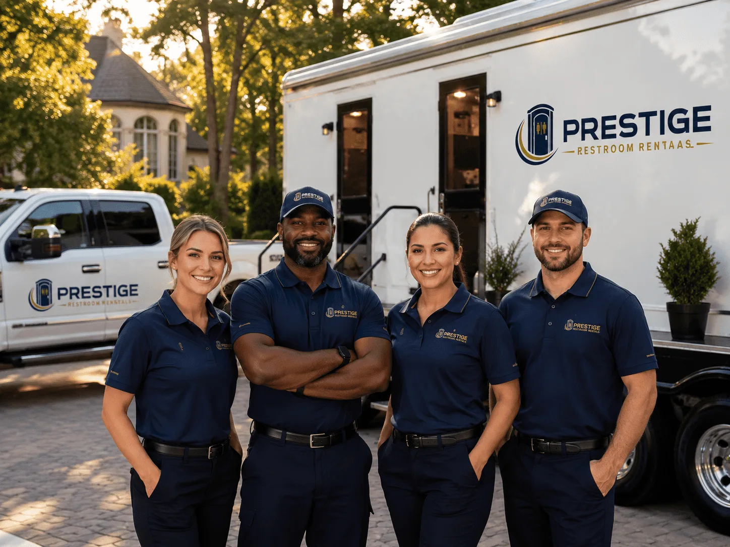 Trusted Luxury Portable Restrooms company in Shoup, ID